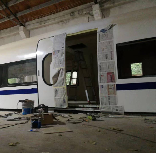 广平县高铁模型